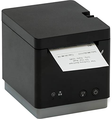 Star Micronics mC-Print2 2-inch Ethernet (LAN) / USB Thermal POS Printer with CloudPRNT, Cutter, and External Power Supply - Black