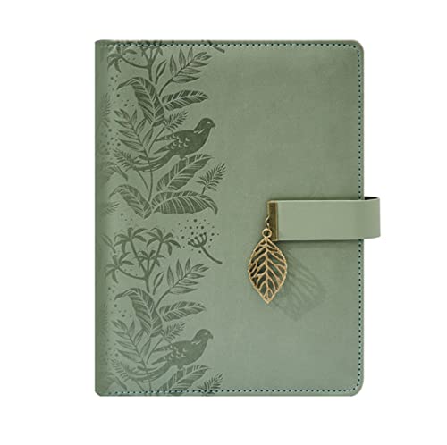 MVNOIRE Diary Binder A5 Notebook with Bullet Notepad Spiral Agenda Planner Stationery Organizer Office