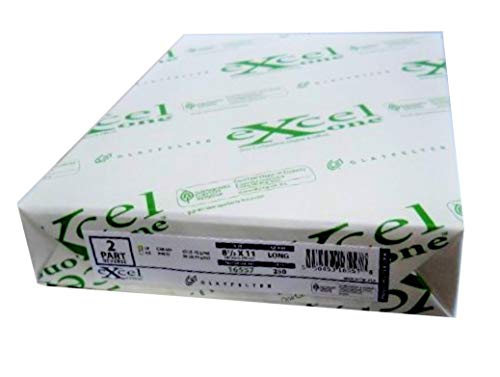 Excel One™ Carbonless 2-Part Reverse Paper (Canary Yellow/Bright White), 8.5" x 11" (16557) - One (1) Ream (250 Sets)