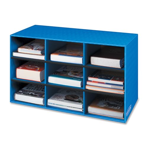 Bankers Box 9-Compartment Cubby Organizer, 16" x 28 1/4" x 13"