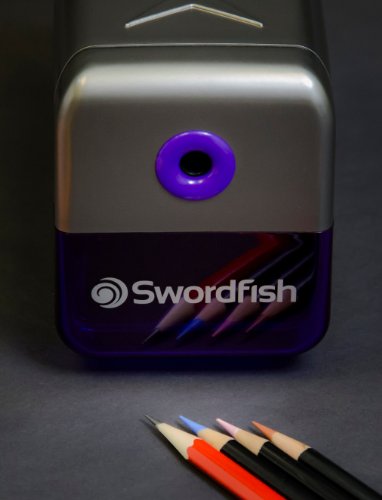 Swordfish 'VariPoint' 3 Point Option Electric Pencil Sharpener 8mm Ref: 40232