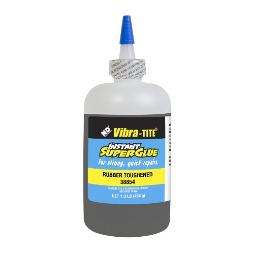 Vibra-TITE - 38854 388 Rubber Toughened Instant Superglue: - 1 lb Bottle