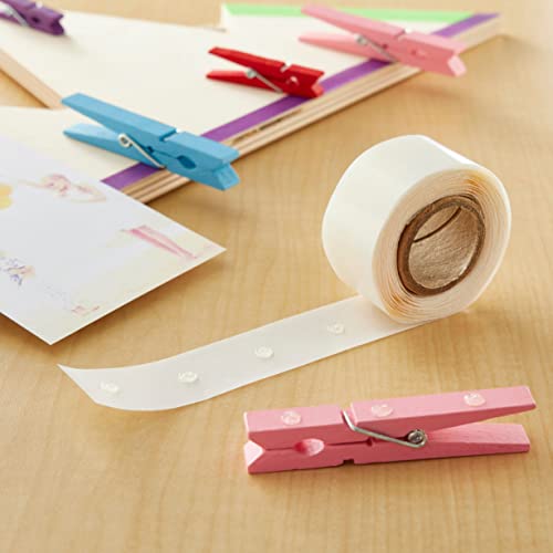 iCraft 12 Packs: 225 ct. (2,700 Total) Pixie Clear Adhesive Dots