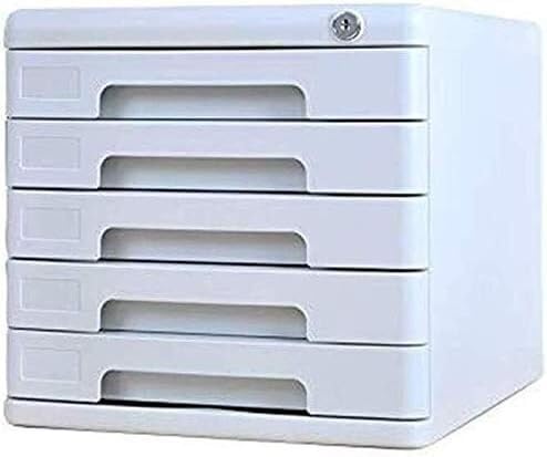 KUYBTU File Cabinet Desktop Drawer Storage Office Supplies Home Office Storage Dresser Cabinet