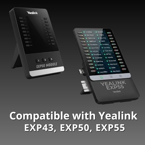 Yealink Phone Power Adapter PS5V2000US - for Yealink Telephones T46, T48S, T58A, T58-CAM, T54W, T57W, Teams Phones - MP52, MP54, MP55, MP56, T85W, T87W, Global Teck Microfiber Cloth