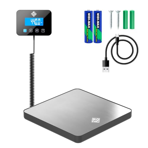 Parcel Scales 200kg, Digital Postal Scale with Hold and Tare Function