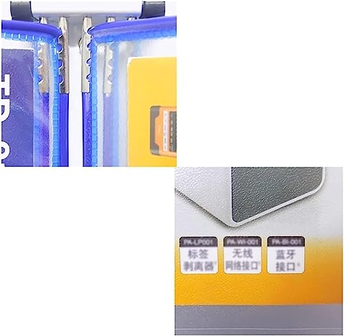 UMJIGF Desktop Document Holder Reference Catalog Rack A4, Wall Mounted Display File Holder,Yellow