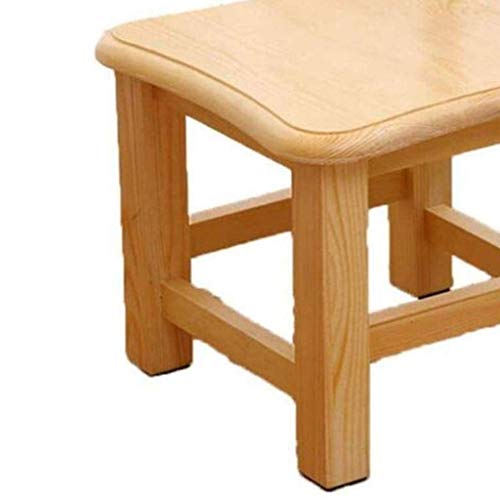 PADZEQ Solid Wood Color Stool - Fashionable Living Room Low Step, Small