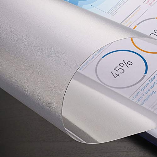 Plastic Folders,Budget Binde, File Folder,Report Covers with U-Type Sliding Bar (60 Sheet Capacity), Office School Supplies Transparent Resume Presentation File Folders Files Organizer (Color : D) (C