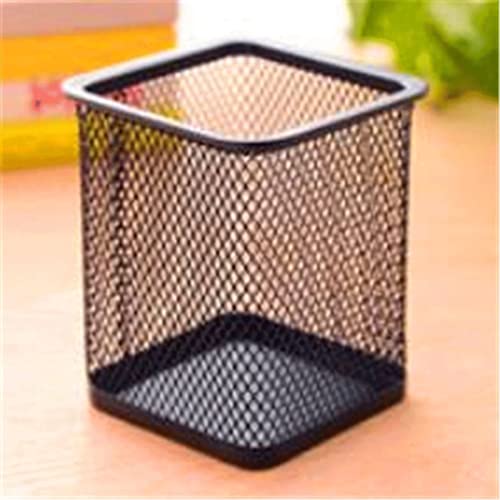 Drawer Organizers Pen Holder Office Desk Metal Mesh Pen Stand Pencil Stationery Organizer Stand Storage Pencil Cup Desk Supplies Pencil Holder