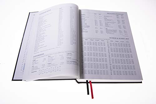 Collins Desk A4 Two Pages to a Day 2022 Diary - Black