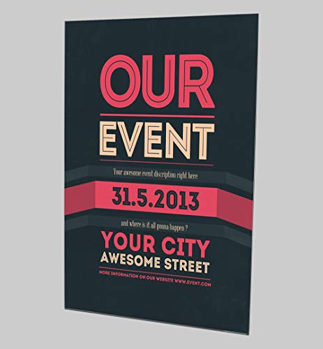 Marketing Holders 20 Pack Wall Sign Holder 11" x 17" with Tape for Artist Information and Historical Facts in Galleries and Museums Clear Acrylic Hours of Operation or Exit Routes Sleeve