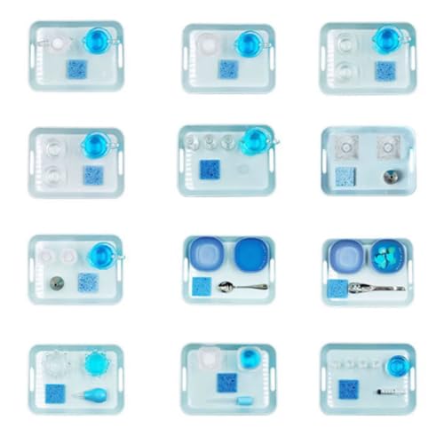 lstyty Montessori 12 Kinds Pouring Scooping Transfer Sensory Kit