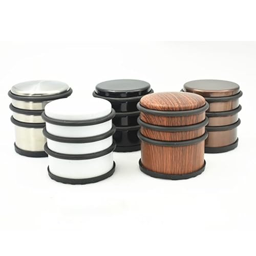KKIUUUYTGT Stainless Steel Door Stop Round Decorative Heavy Duty Stopper Holder for Stopping
