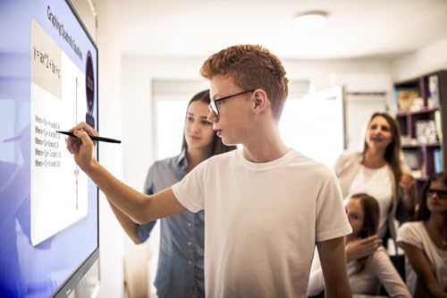 Promethean ActivPanel LE 86” High Specification Digital Whiteboard, 4K UHD, Interactive Display, Android OS, EDLA Certified, 3 Year Onsite Support