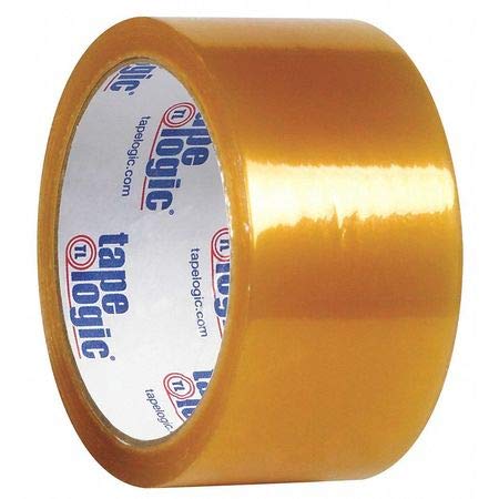 2" x 55 yds. Clear Tape Logic #57 Natural Rubber Tape