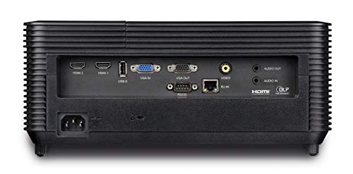 InFocus IN136ST DLP WXGA 4000 Lumens Short Throw, 3X HDMI, VGA, 3D and Wi-Fi Ready TechStation Projector