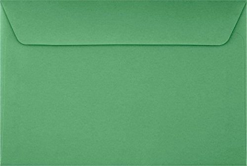 LUXPaper 6 x 9 Booklet Envelopes | Holiday Green | 80lb. Text | 250 Qty