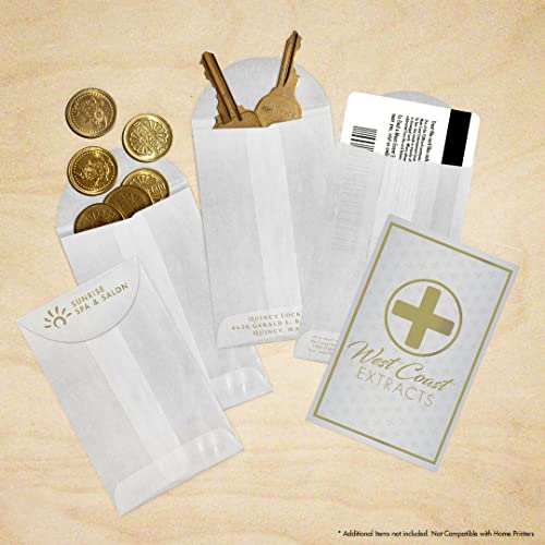 LUXPaper #1 Coin Envelopes | 2 1/4" x 3 1/2" | Glassine | 30lb. Text | 500 Qty