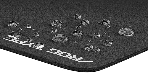 ASUS ROG Hone Ace XXL Gaming Mouse Pad – 35.4” x 15.7", (XXL Size), Extra-Cushioning, Table-Sized for Wide, Smooth Glide and Control, Water/Oil/Dust-Resistant, Extra-Soft Non-Slip Rubber Base - Black