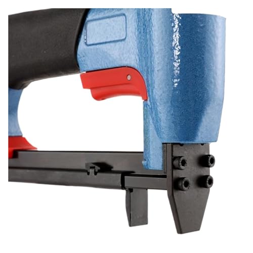Professional Heavy Duty Stapler 1/2 Inch Pneumatic Air Stapler Nailer Tool Strip Nail Staple Gun Woodworking