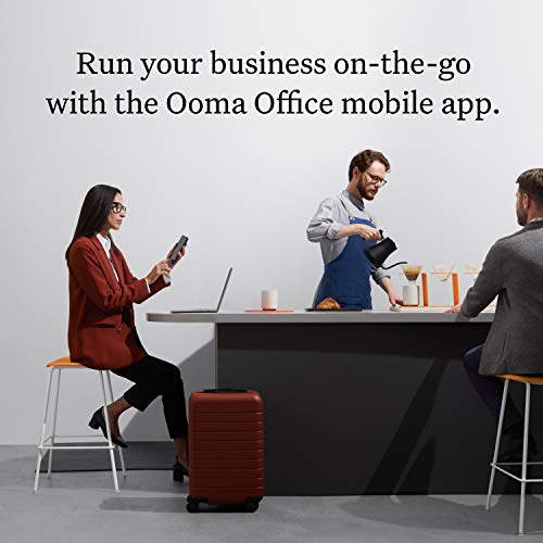 Ooma Provisioned 2602 Office IP Desk Phone: Ideal for Ooma Office Cloud-Based VoIP. Virtual Receptionist, Desktop/Mobile App, Videoconferencing. Subscription Required.