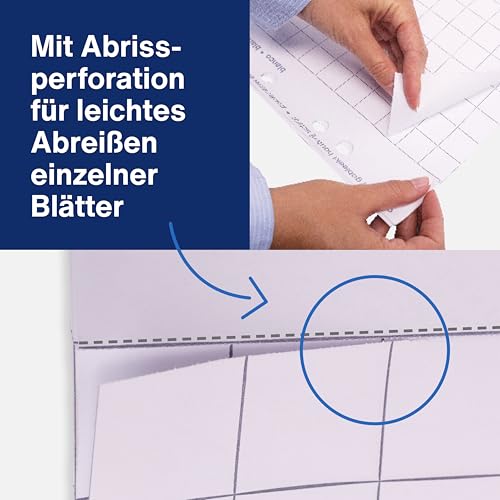 Magnetoplan 1227101 Flip Chart Paper