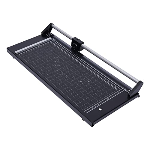 Paper Cutter 24 Inch Manual Precision Rotary Paper Trimmer for Cutting Photo Paper, Film, Art Card Stock, Label