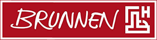 Brunnen 102240000 Index Card (A4 Plain, 100 Pieces A5 Kariert red