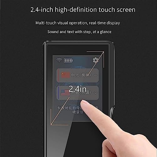EliteBloom Portable Languages Two Way Instant Voice Translator, Portable Foreign Language Translators Device, Portable Two Way Voice Interpreter,