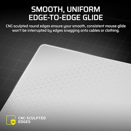 Corsair MM Glass Precision Gaming Mouse Pad – Gray