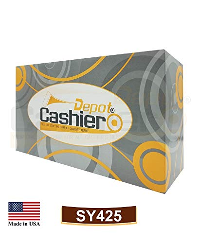 2500 Cashier Depot - #7 Coin Envelopes, 3.5" x 6.5", Sturdy 24 lb. White Paper, Strong Gummed Flap, for Cash, Receipts, Seeds & Small Parts, 2500 Count