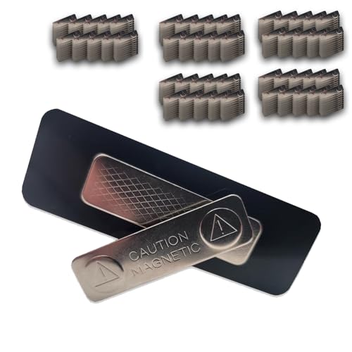 Peel and Stick Name Tag Magnets, Strong Magnetic Badge Fasteners (500 Pack)