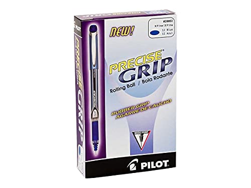 PILOT PIL28802DZ Precise Grip Extra-fine Rollerball Pens
