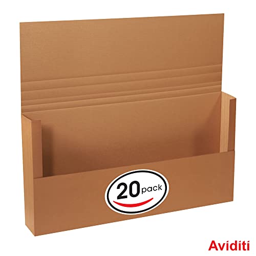 Box USA Mailer Boxes Large 48"L x 24"W x 6"H 20-Pack - Corrugated Cardboard Box for Shipping, Moving, Mailing, Packing, Packaging and Storage