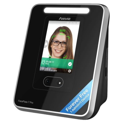 ANVIZ FacePass 7 Pro Cloud-Based Face Time Clock for Business