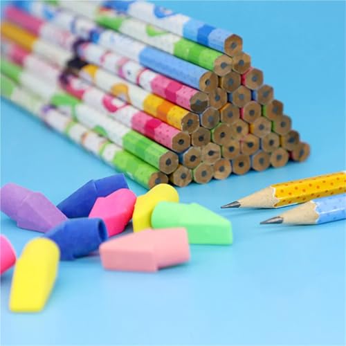 Pencil Top Eraser Caps Eraser Caps Pencil Eraser 150 Pcs Delicate Pencil Topper Erasers TPR Safe Material Reusable Rubbers for Homework Drawing Office Stationery Compact Design
