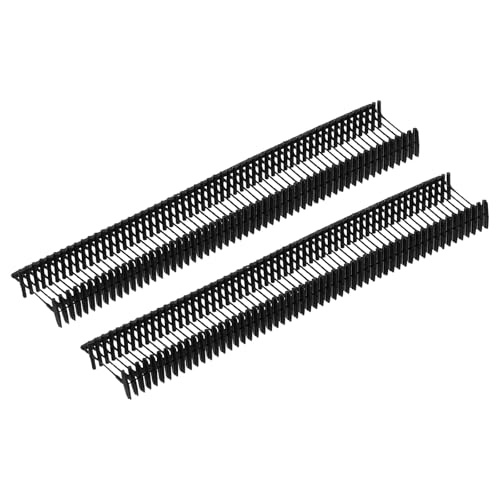 Tag Gun Fasteners 5000 Pack Black Standard Plastic Barbs for Garment Labeling Office Filing and Craft Projects(65mm)