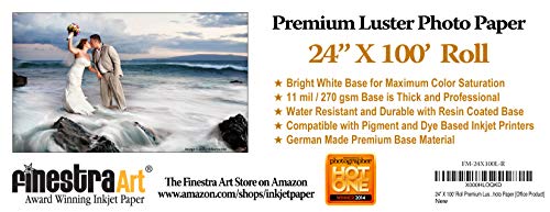 Premium Luster Photo Paper (24-x-100)