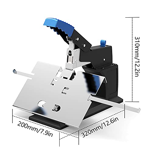 Heavy Duty Long Reach Stapler Desktop Stapler with Flat and Saddle Mode