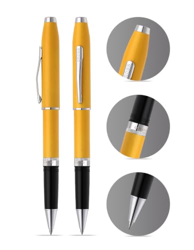 Cross Foundry Metallic Yellow with Chrome Appointments Rollerball Pen