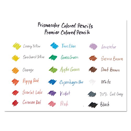 Prismacolor 3346 Premier Colored Pencil Canary Yellow Lead/Barrel Dozen