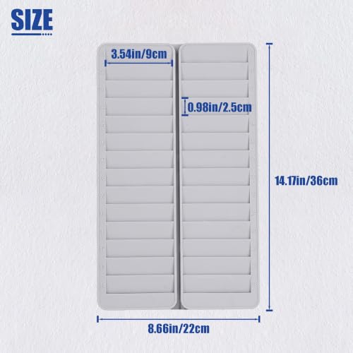 Time Card Rack System Durable Construction with Mounting Hardware 28 Pocket