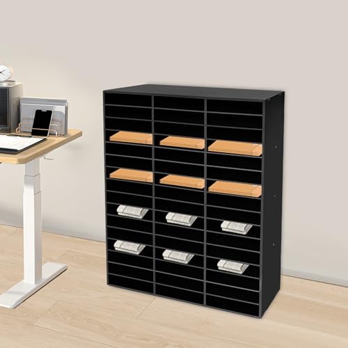 NIENIEE Mail Sorter, 48 Compartment Organizer, 37.8in for Office, Classroom