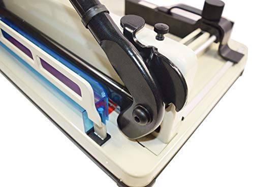 INTSUPERMAI Paper Cutter 12.2inch Stack Paper Trimmer Cutter A4 Manual with 0.02-1.58inch Tickness Max Width 12.2inch Heavy Duty Guillotine Paper Trimmer for Office School