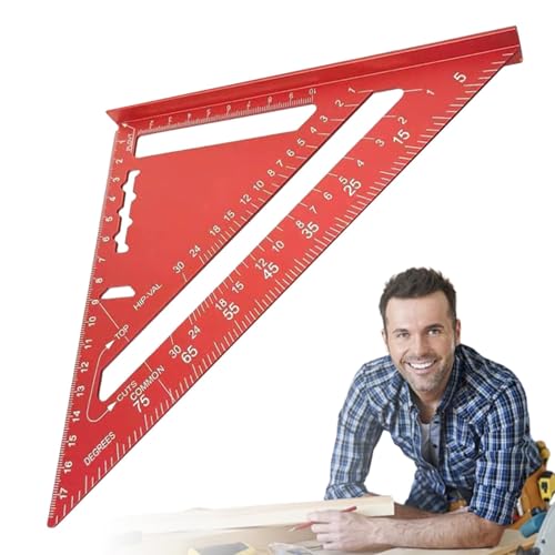 Triangle Ruler - Carpenter Tools Metric Engineer Scale Innovative Rafter Square Tool Architect