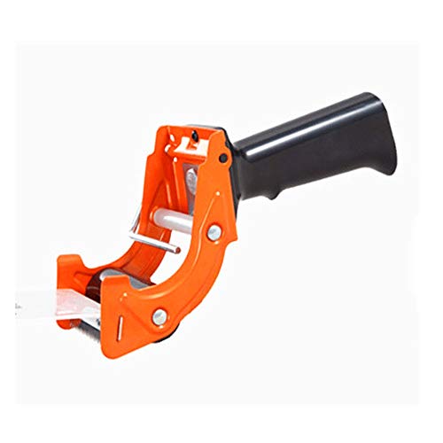 Tape Dispenser Premium Pistol Grip Hand Held 60mm Desktop Home Office Packing Ideal for High Volume Parcel Sealing Packing (Color : Yellow) (Orange)