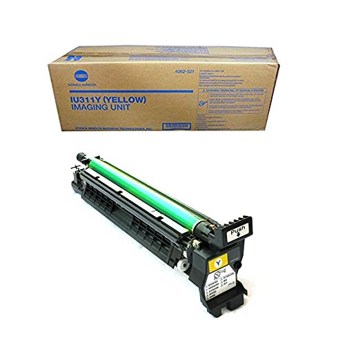 Konica Minolta Genuine Brand Name, OEM 4062321 (4062-321) IU-311Y (IU311Y) Yellow Imaging Unit (45K YLD)