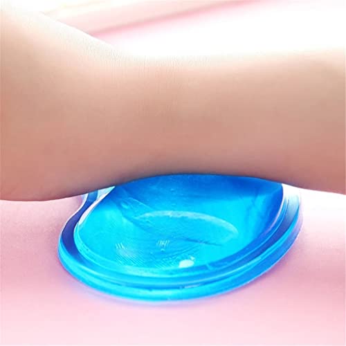 QERTYHJK Wrist Rest Hand Pad Silicone Heart-Shaped Transparent Pillow Mat Protect Your Relax