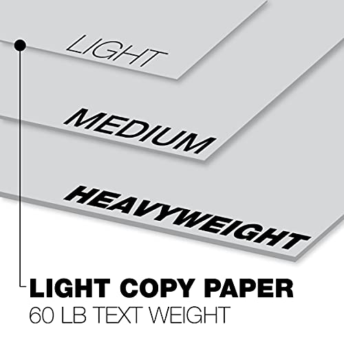 Springhill 11” x 17” Gray Copy Paper, 24lb Bond/60lb Text, 89gsm, 500 Sheets (1 Ream) – Colored Printer Paper with Smooth Finish – Versatile and Flexible Computer Paper – 024048R